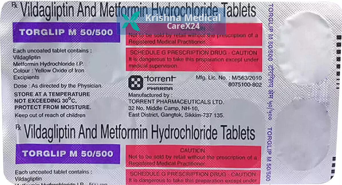 Torglip M 50/500 Tablet
