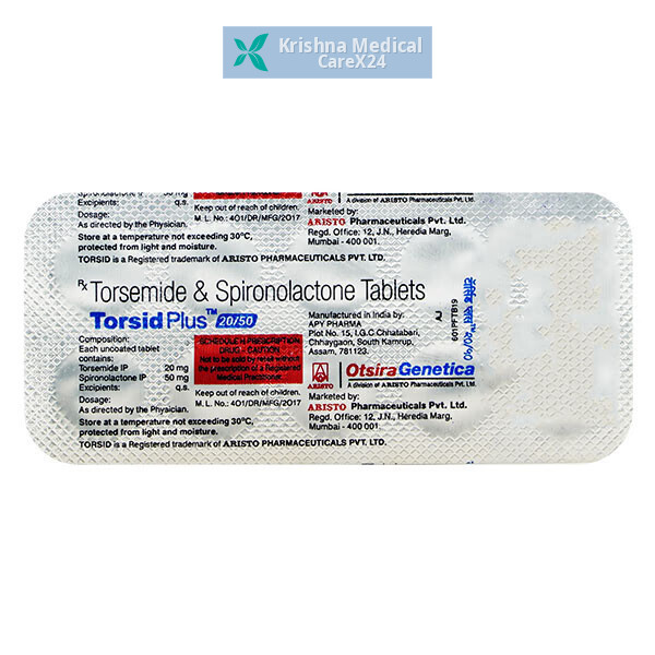 Torsid Plus 20/50 Tablet