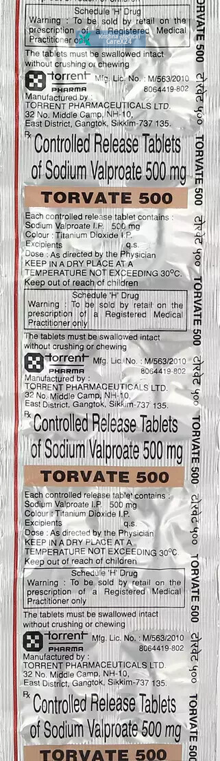 Torvate 500 Tablet