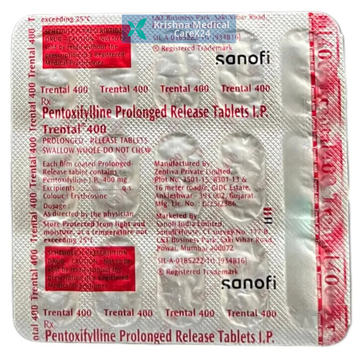 Trental 400 Tablet