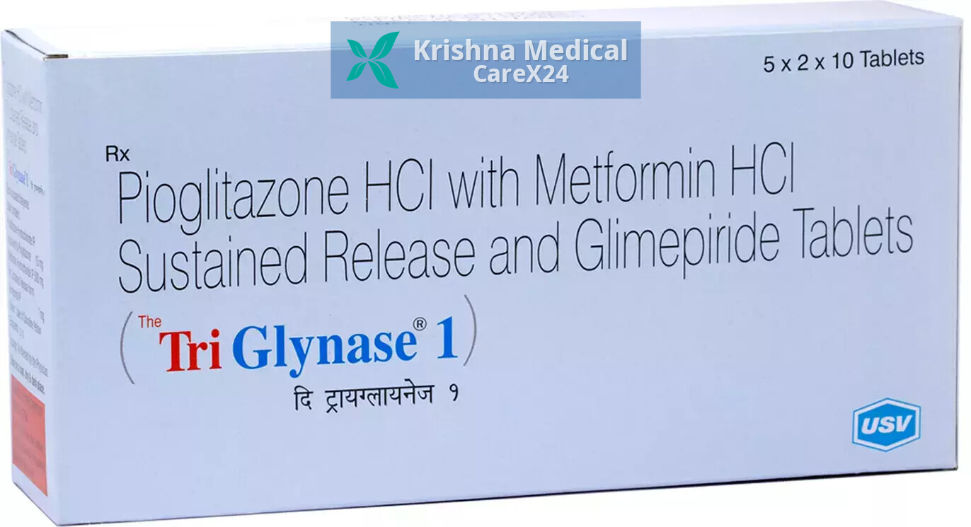 Triglynase 1 Tablet