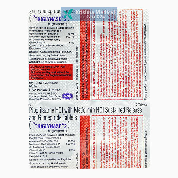 Triglynase 2 Tablet