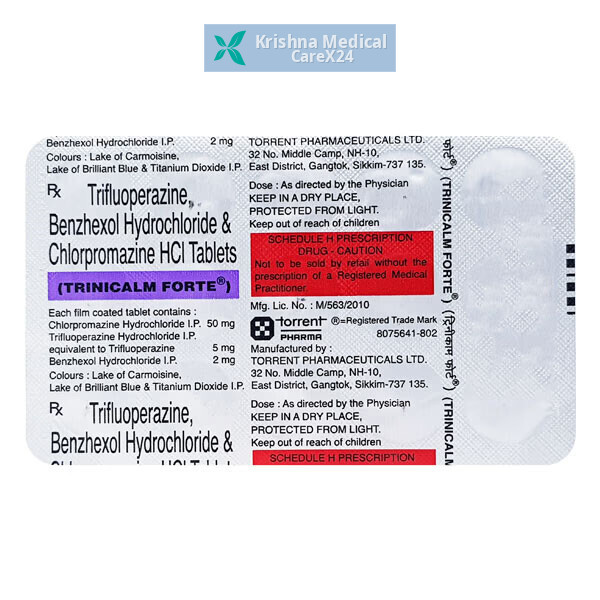Trinicalm Forte Tablet