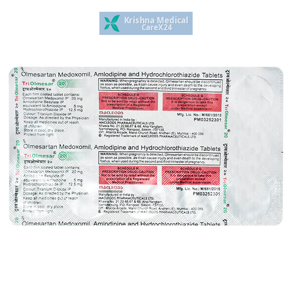 Triolmesar 20 Tablet