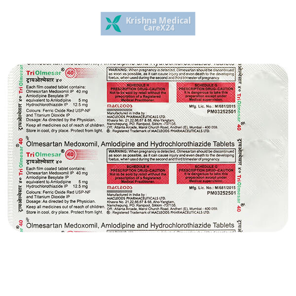 Triolmesar 40 Tablet