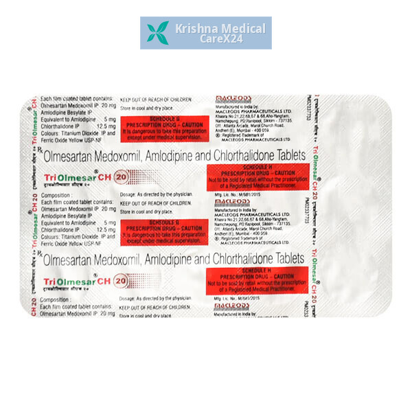 Triolmesar CH 20 Tablet