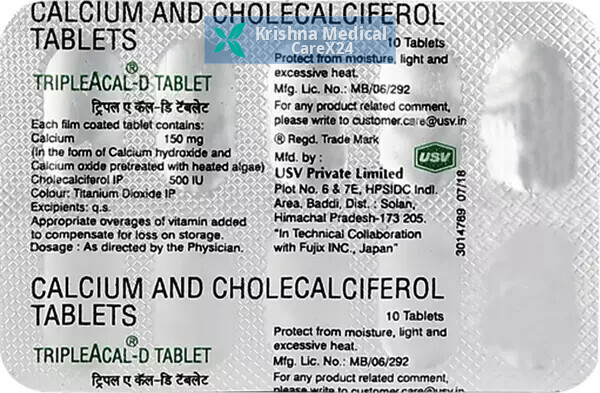 Tripleacal D Tablet