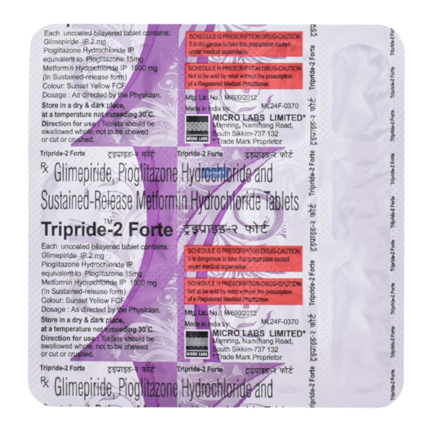 Tripride 2 Forte Tablet
