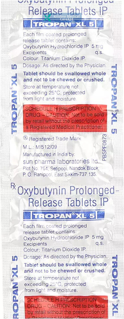 Tropan XL 5 Tablet