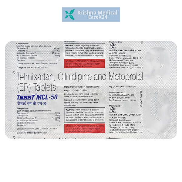 Tsart MCL 50 Tablet