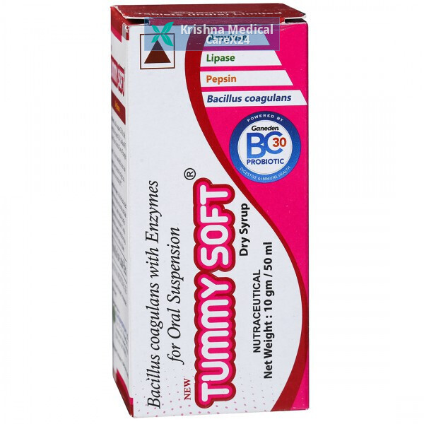 Tummy Soft 10gm/50ml Dry Syrup