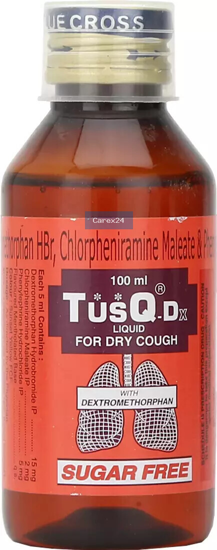 Tusq Dx Syrup Sugar Free