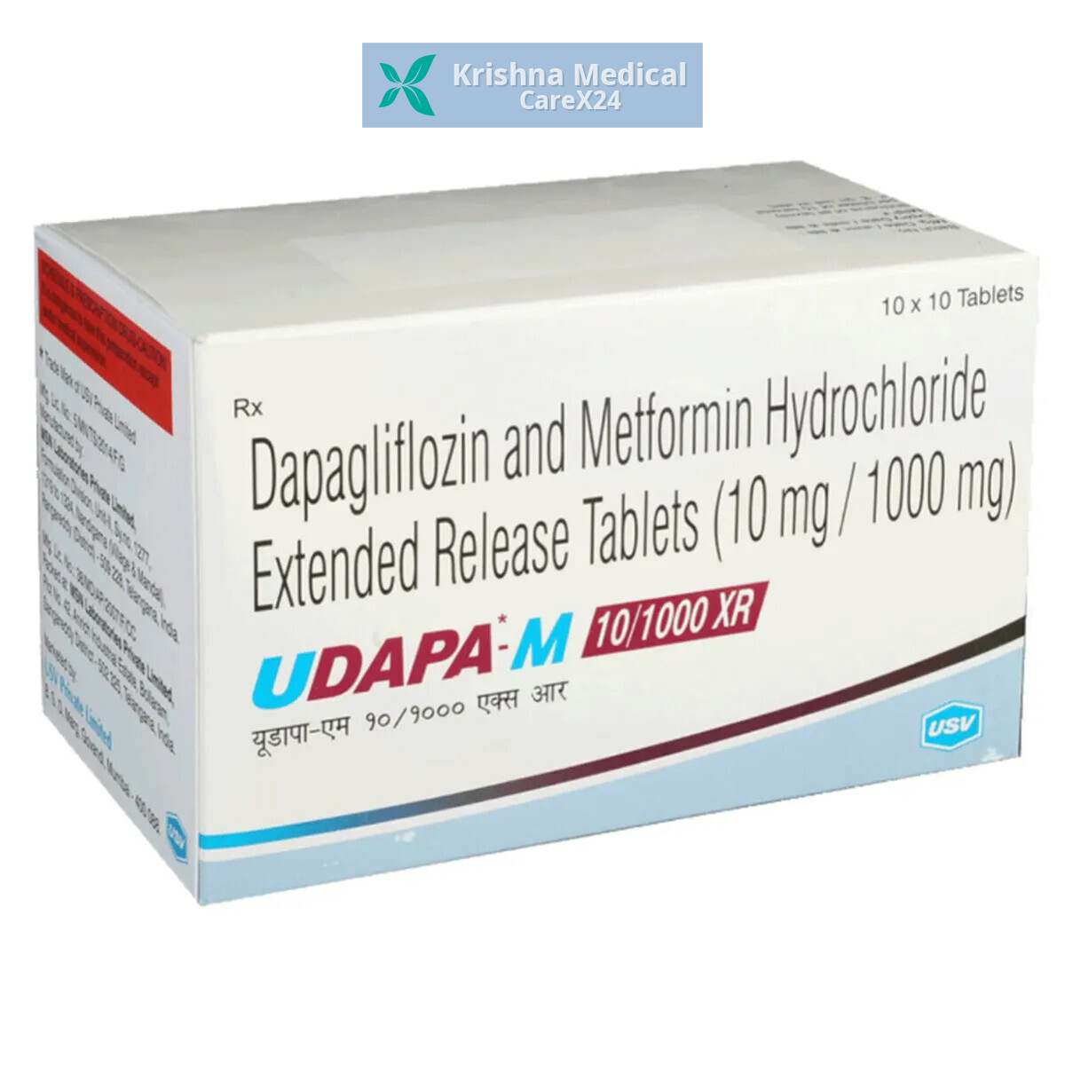 Udapa M 10/1000 XR Tablet