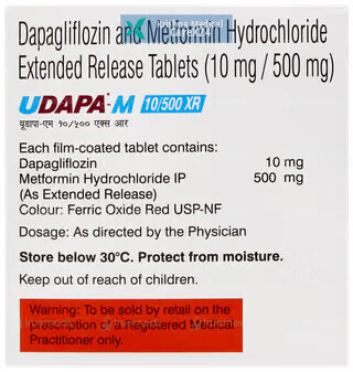 Udapa M 10/500 XR Tablet