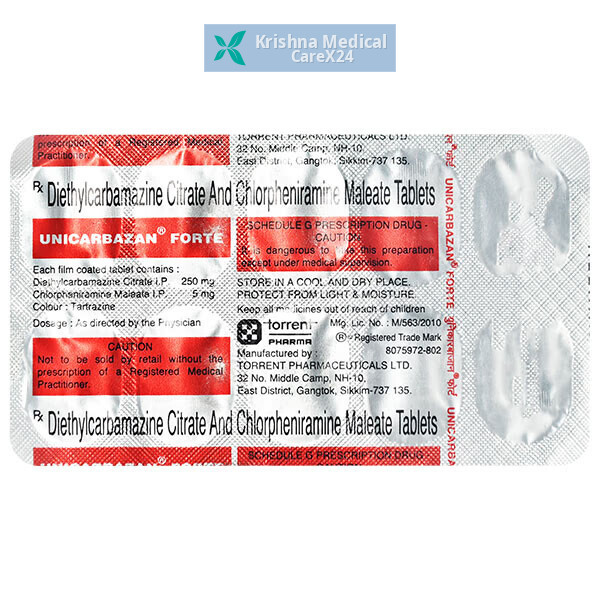 Unicarbazan Forte Tablet