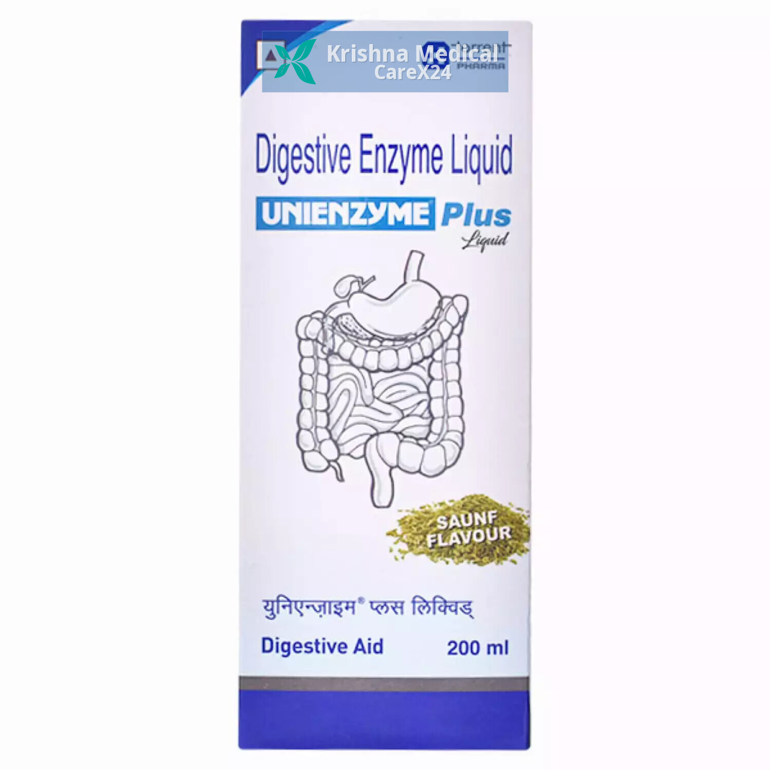 Unienzyme Plus Saunf Liquid