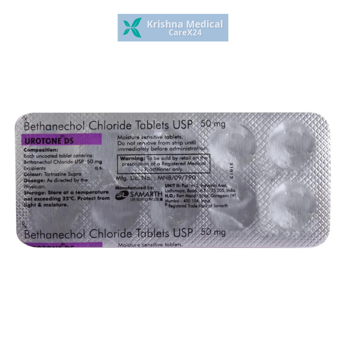 Urotone DS 50 Tablet