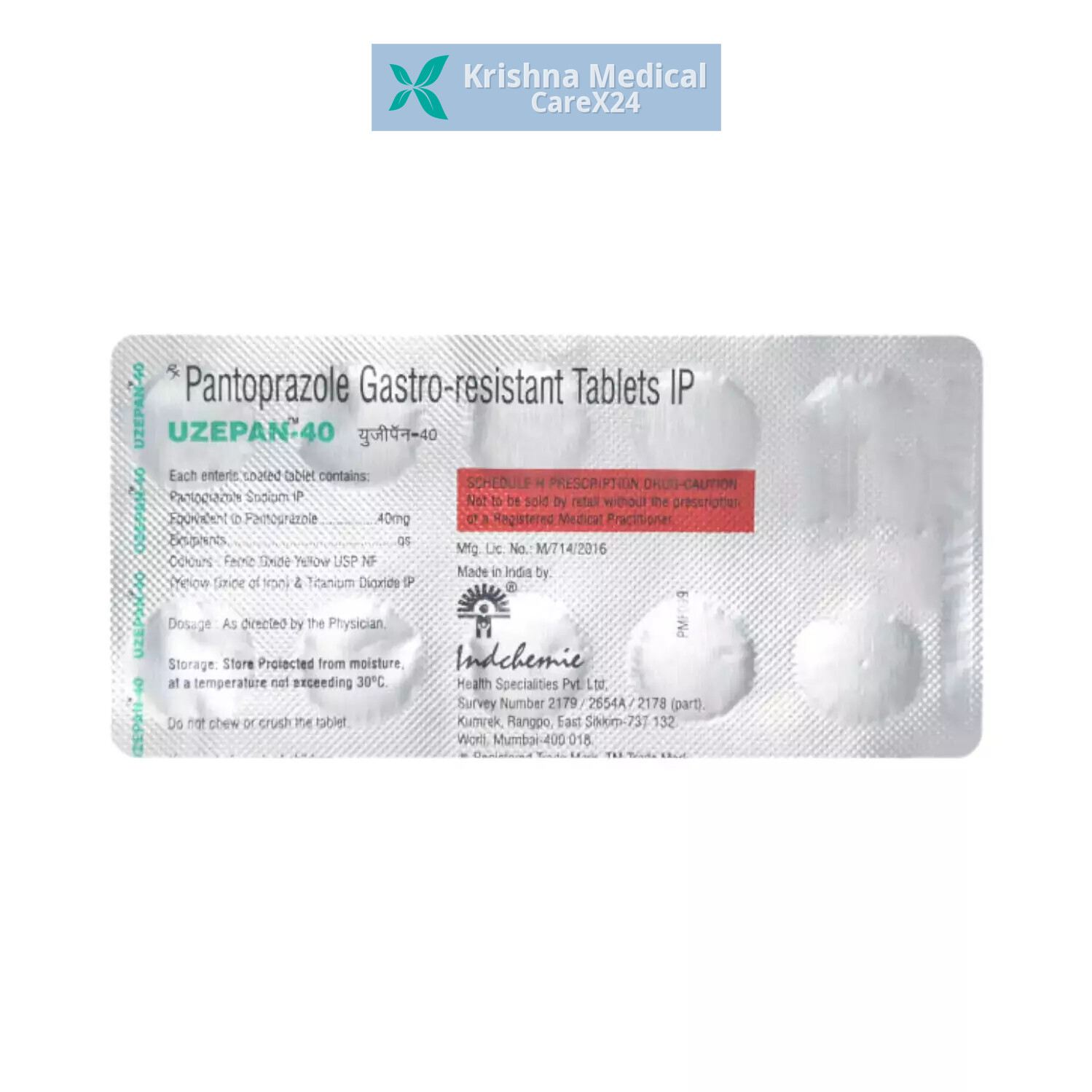 Uzepan 40 Tablet