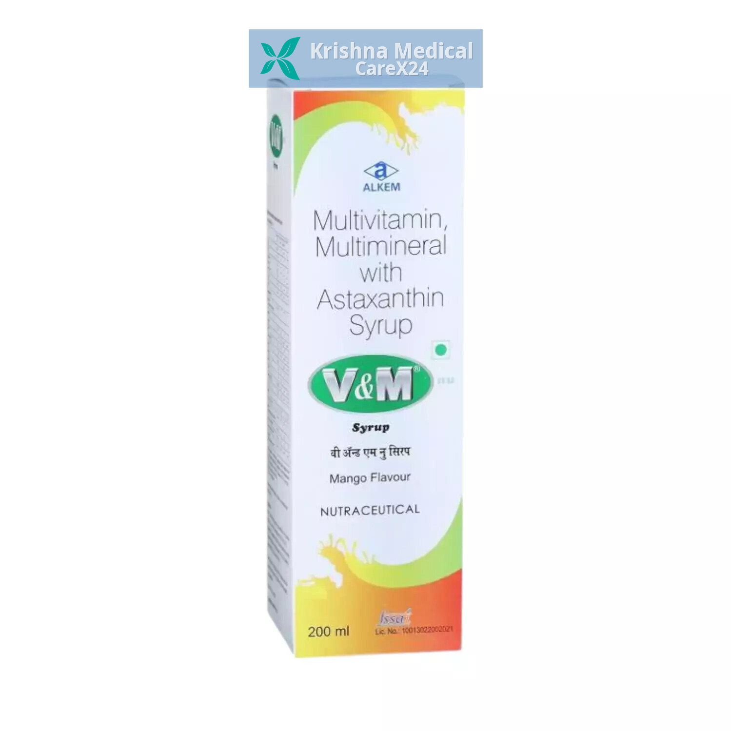 V&M Nu Mango Syrup