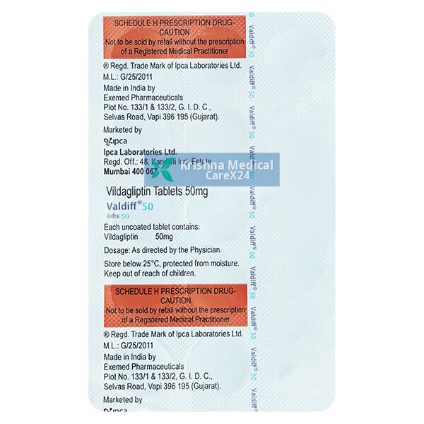 Valdiff 50 Tablet