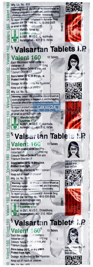 Valent 160 Tablet
