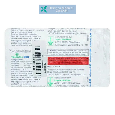 Valentas 200 Tablet