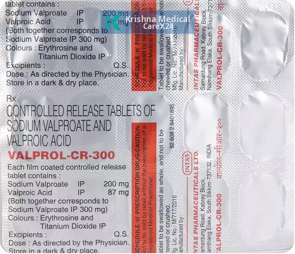 Valprol CR 300 Tablet