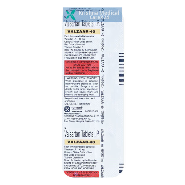 Valzaar 40 Tablet