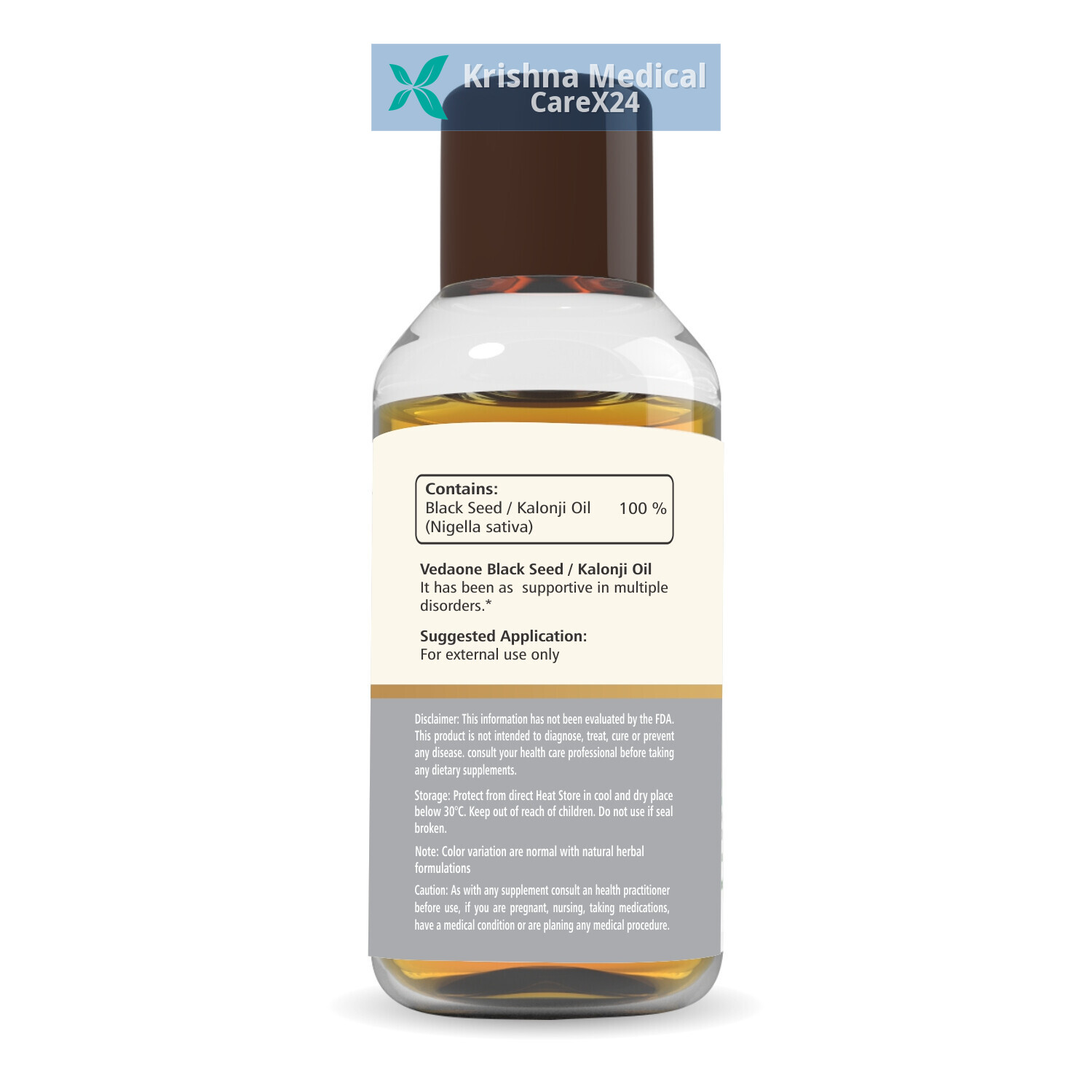 Vedaone Kalonji Oil Black Seed