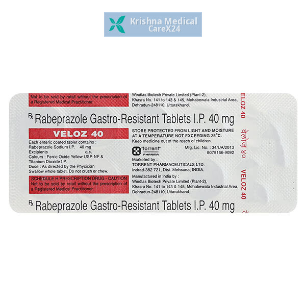 Veloz 40 Tablet