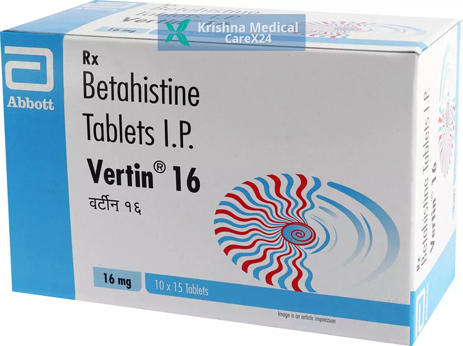 Vertin 16 Tablet