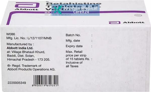 Vertin 24 Tablet