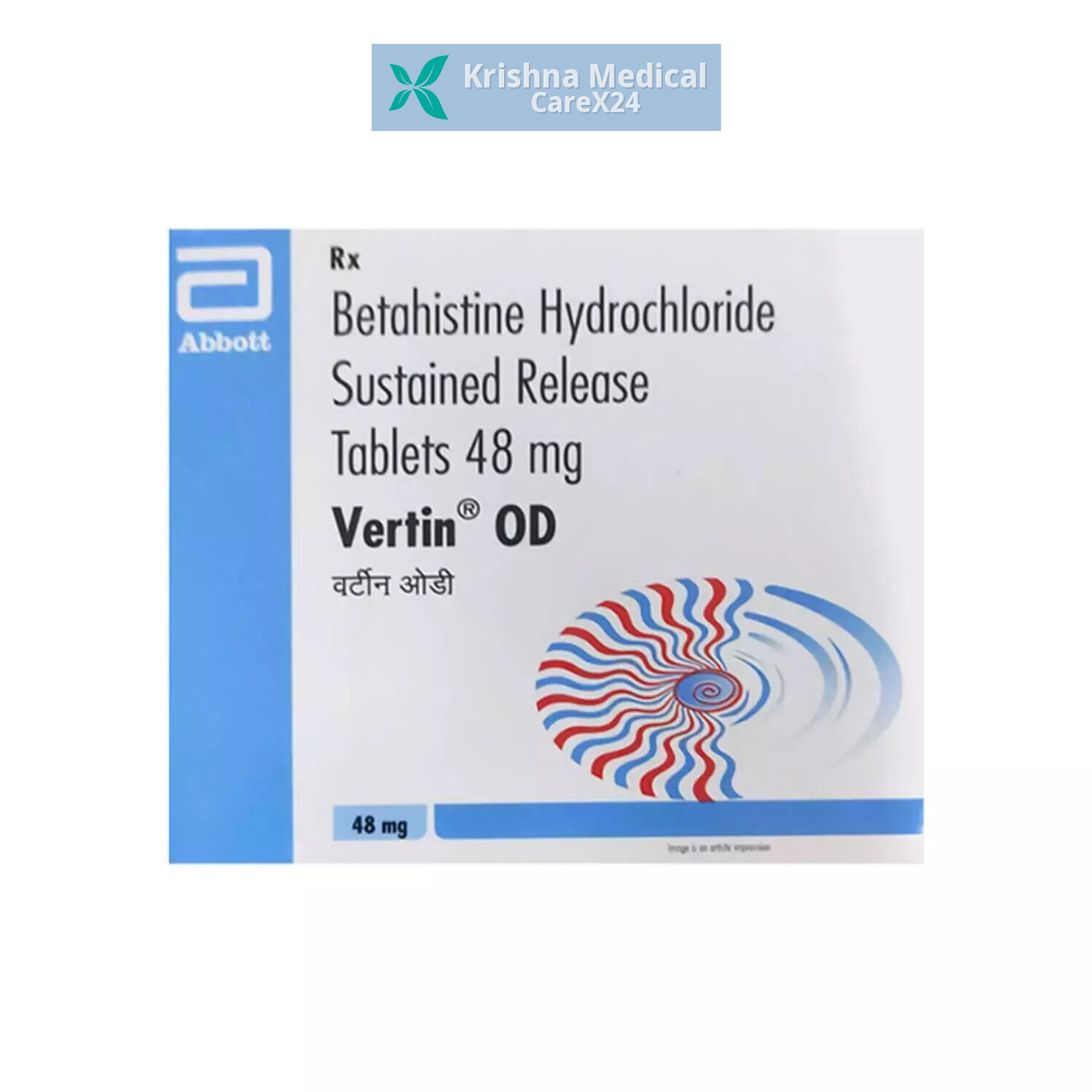 Vertin OD 48 Tablet
