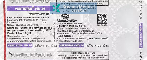 Vertistar MD 16 Tablet