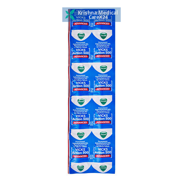 Vicks Action 500 Advanced Tablet