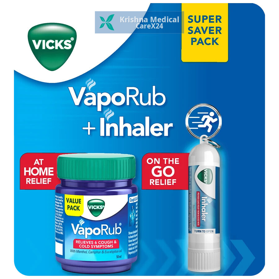Vicks Vaporub + Inhaler