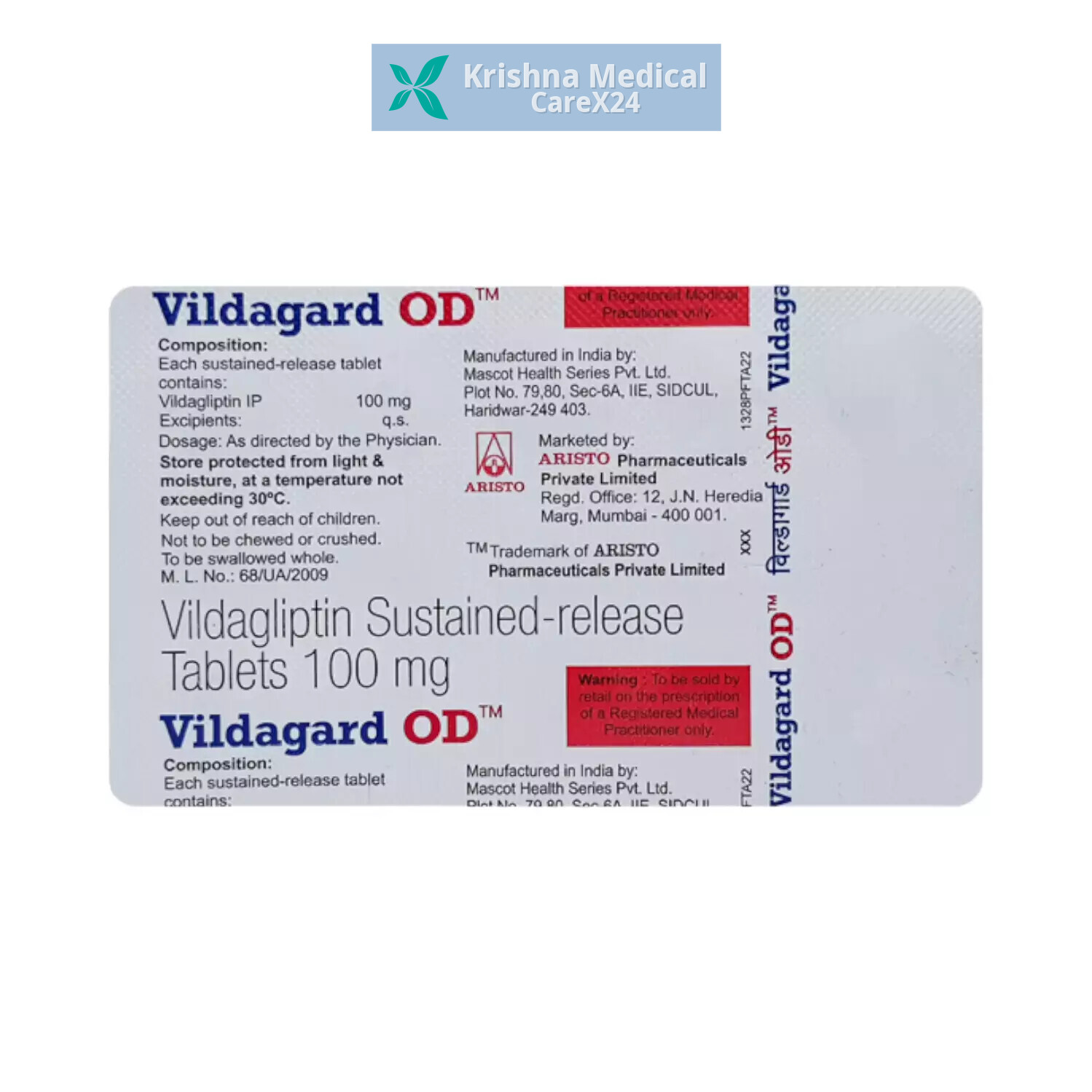 Vildagard OD Tablet