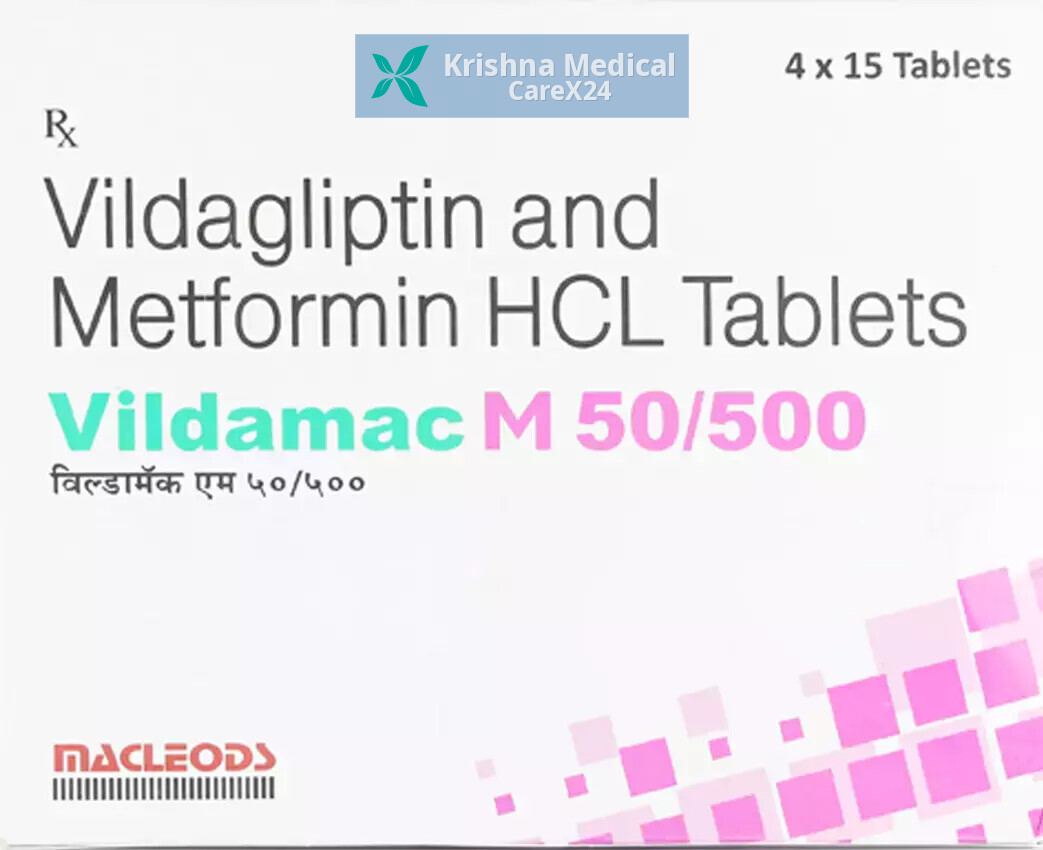 Vildamac M 50/500 Tablet