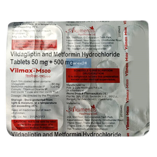 Vilmax M 500 Tablet