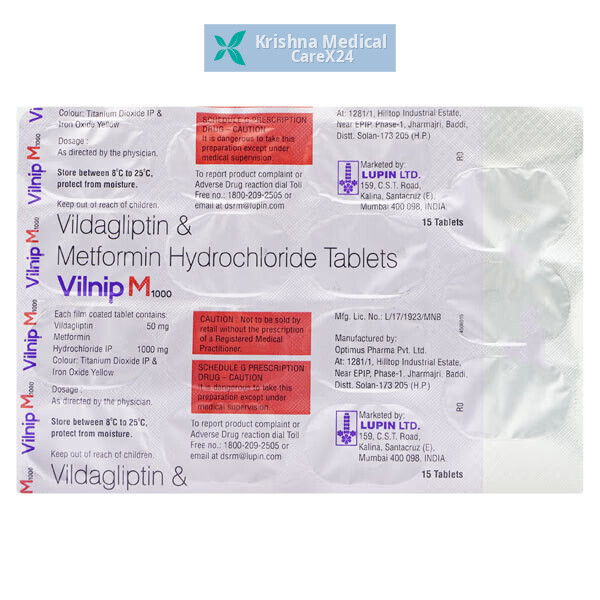 Vilnip M 1000 Tablet