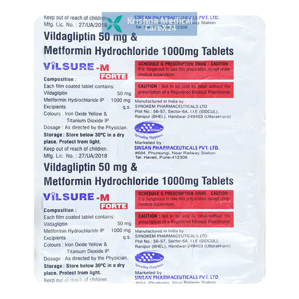 Vilsure M Forte Tablet