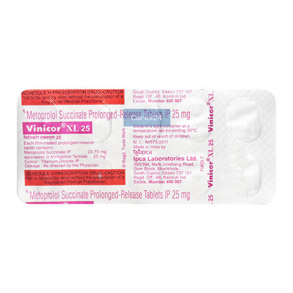 Vinicor XL 25 Tablet
