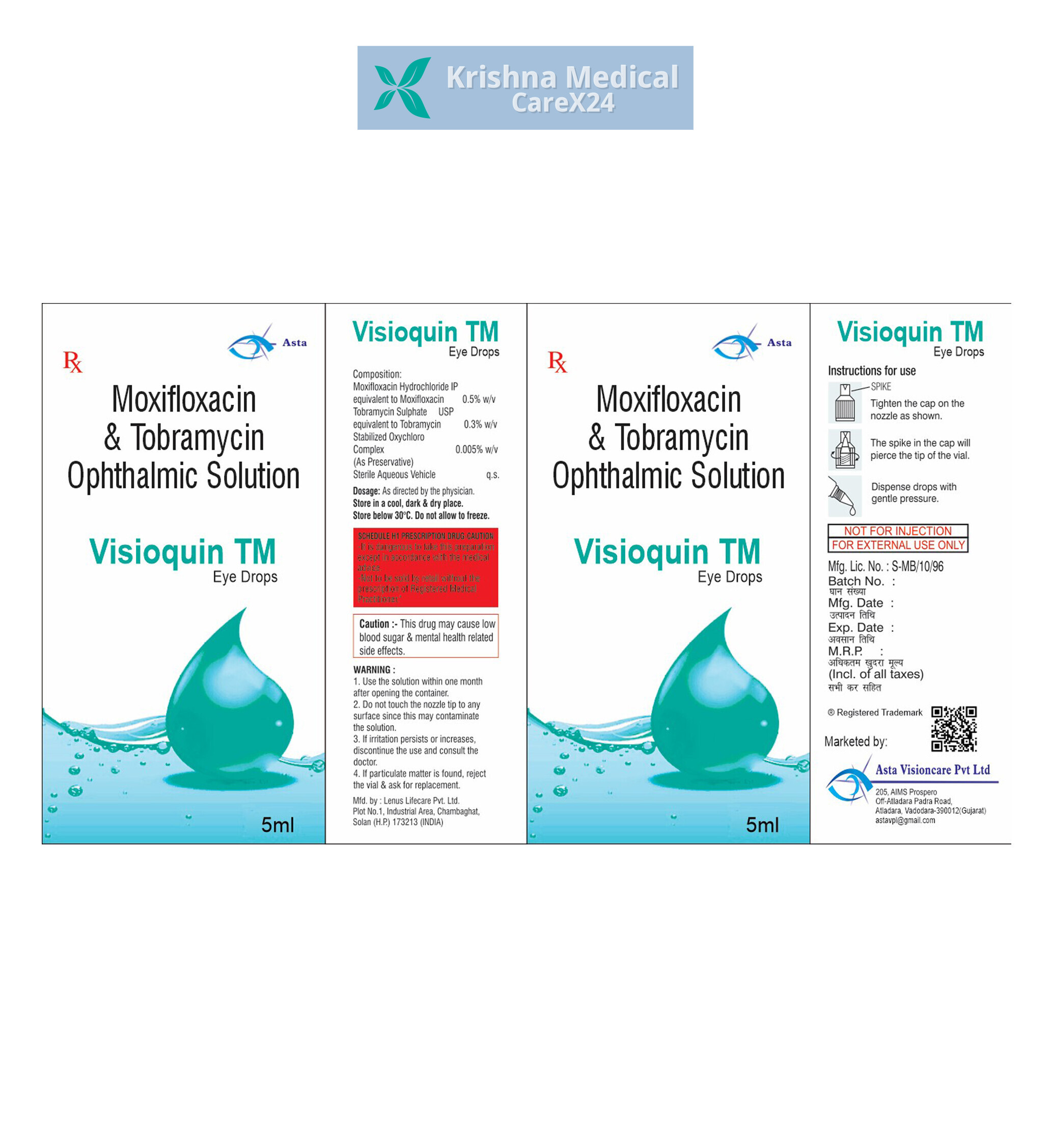 Visioquin TM Eye Drops