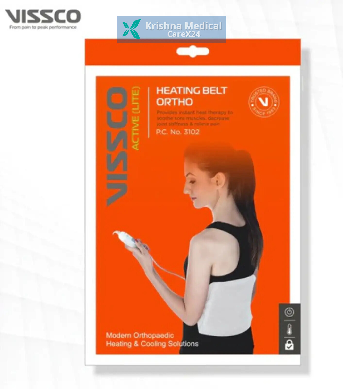 Vissco Active Lite Heating Belt Ortho Regular (3102)