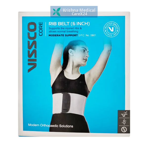 Vissco Rib Belt (6 Inch) Standard (0801)