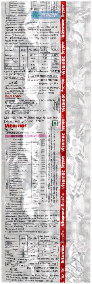 Vitamac Tablet