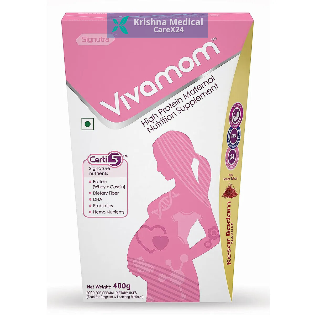 Vivamom Kesar Badam Powder