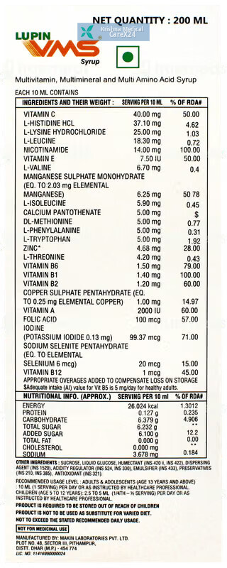 Vms Syrup