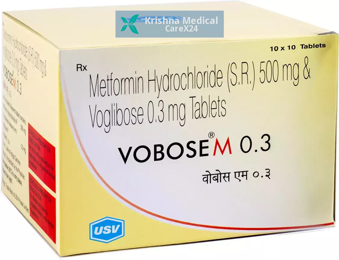 Vobose M 0.3 Tablet