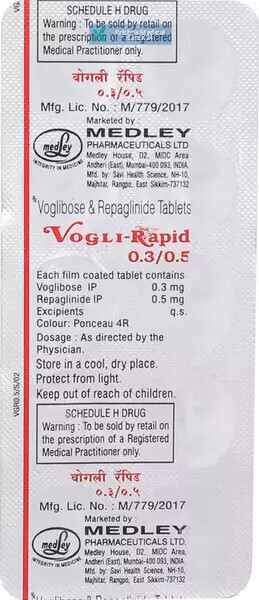 Vogli Rapid 0.3/0.5 Tablet